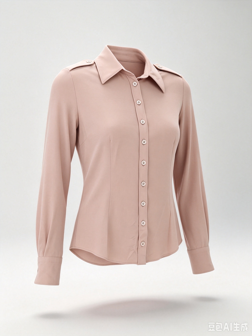 Moschino blush pink fitted shirt by Moschino